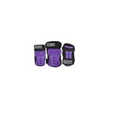 CANARIAM - Protección Patines Coderas Rodilleras Guantes Morado
