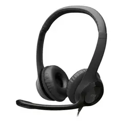 LOGITECH - Audifono H390 Usb Cancelación De Ruido negra