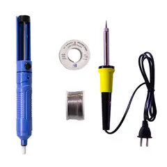 AVC - Kit Soldador KIT-04 Cautín 25W Estaño Desoldador.