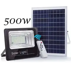 ONE PIXEL - Reflector Solar 500w Lampara Led Panel Solar Control Remoto