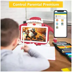GENERICO - Tablet Kids Didactica Wi Fi Bluetooth 64GB Rom 2GB Ram Estuche