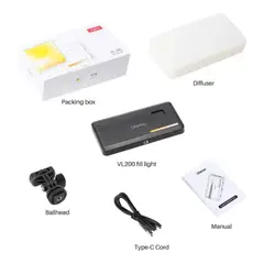 ULANZI - Panel led bi-color vl200