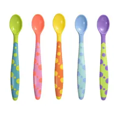 MULTILASER - KIT 5 CUCHARAS NHAC NHAC COLORES VARIADOS