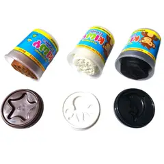 KIWY - Pack 3 x 65gr blanco, negro, café