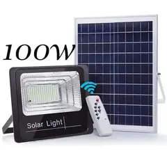 ONE PIXEL - Reflector Solar 100w Lampara Led Panel Solar Control Remoto
