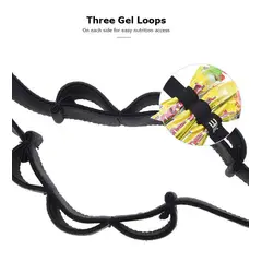 GENERICO - Cinturon Para Numero De Corredor Gel Running Triatlon