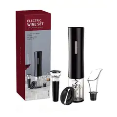 GENERICO - Destapador Botella De Vino Electrico Sacacorcho Accesorios