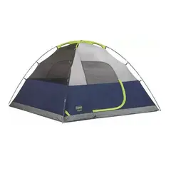 GENERICO - Carpa Coleman Doble Tendido 6 Personas Tienda Campaña Azul