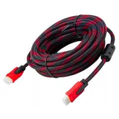 GENERICO - Cable HDMI Mallado De 5 Metros Doble Filtro Alta Calidad