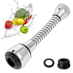 GENERICO - Grifo Extensor Ahorrador De Agua Giratorio Cocina Lavaplatos