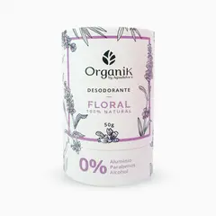ORGANIK BY AGUADULCE - Desodorante Natural Floral 50 g