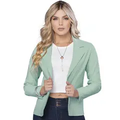 MARKETING PERSONAL - Chaqueta Mujer Verde Mp 88329