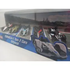 GENERICO - SET DE CARROS DE FORMULA E GEN 2 MAJORETTE ESCALA 1/64