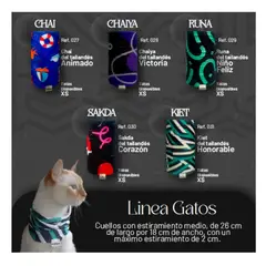 AFM - Cuello Para Gatos Kayan Talla XS