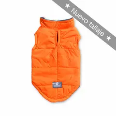 WAWAW - Chaleco para perro talla S lifesavers naranja neón y rojo embone reflectivo