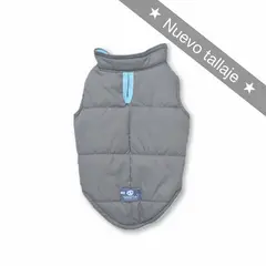 WAWAW - Chaleco para perro talla XS lifesavers gris y celeste embone reflectivo