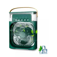 SHEN HUANG - Ventilador Humidificador Con Luz Led Portátil