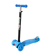 GENERICO - Monopatin scooter patineta para niños Azul brillante