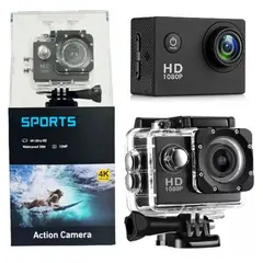 GENERICO - Cámara Deportiva Sumergible 30metros Sport Cam Hd 1080p 12MP