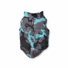 WAWAW - Chaleco para perro talla XS camuflado turquesa