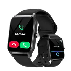 GENERICO - Reloj inteligente IDW13 Negro 18 con Alexa