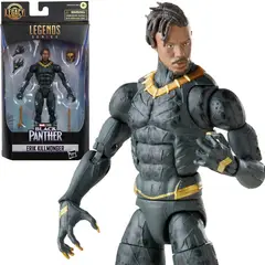 MARVEL - Black Panther Killmonger Figura Legends Hasbro 16 Cm