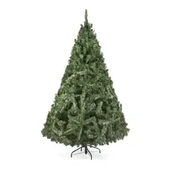 GIO HOME - Arbol de Navidad Pino Sombrilla 2.00m Verde 912 Ramas