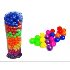GENERICO - Pelotas De 7 Colores Brillantes Para Piscina X 250 Unidades