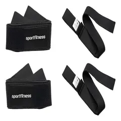 SPORT FITNESS - STRAP- 2 BANDAS PARA EVANTAMIENTO DE PESAS