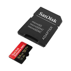 SANDISK - Memoria extreme pro microsd 64gb / 200 mbps