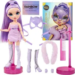 RAINBOW HIGH - Muñeca Moda Sorpresa Violet Willow Fashion