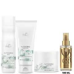 WELLA - Nutri Curls Kit Cuidado Rizos
