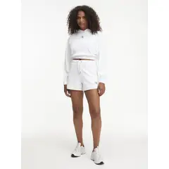 CALVIN KLEIN - Buzo Blanco Con Gorro Para Mujer