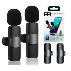 GENERICO - Micrófono Inalámbrico K9 2 En 1 - Entrada tipo C- Android