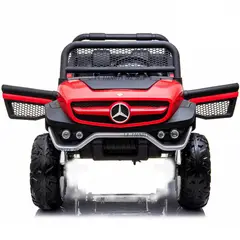 MERCEDES BENZ - Carro Infantil Batería Eléctrico Campero ROJO