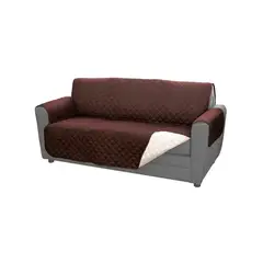 TELEVENTAS COM - Protector De Sofá 3 Puestos Doble Faz