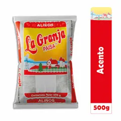 LA GRANJA PAISA - Glutamato monosódico - acento 500g