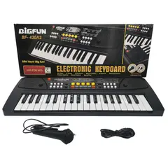 GENERICO - Gran Teclado 37 Teclas Organeta Piano Graba Pistas Infantil