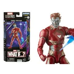 MARVEL - Zombie Iron Man Figura What If Legends Hasbro 16 Cm