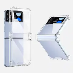 GENERICO - Para Samsung Zflip43 Funda Transparente Para Teléfono Móvil