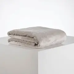 DISTRIHOGAR - Cobija Piatto Essencial 250 gr Gris 150 x 200 cm