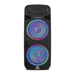 KALLEY - Parlante K-SPK400 Bluetooth 400W Negro FM Karaoke