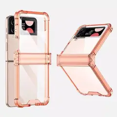 GENERICO - Para Samsung Zflip43 Funda Transparente Para Teléfono Móvil