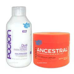 LA POCION - Crema de peinar y Mascarilla Tratamiento capilar