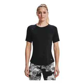 UNDER ARMOUR - Camiseta Mujer RUSH SS-BLK Negro UNDER ARMOUR.