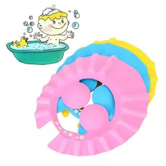 GENERICO - Gorro de Baño para Bebé Sombrero de Visera Ajustable ROSADO
