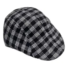 VELBROS - Boina Inglesa Hombre Mujer Sol Gorra Gorro Sombrero - Gris