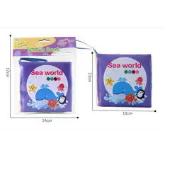 GENERICO - Libros Para Bebes Aprender Leer Animales Marinos Ingles Tel