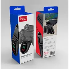 GENERICO - Base De Carga Dual Ipega Para Controles Ps4 Con Indicador