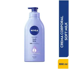 NIVEA - Crema Corporal Soft Milk Piel Seca X 1000Ml